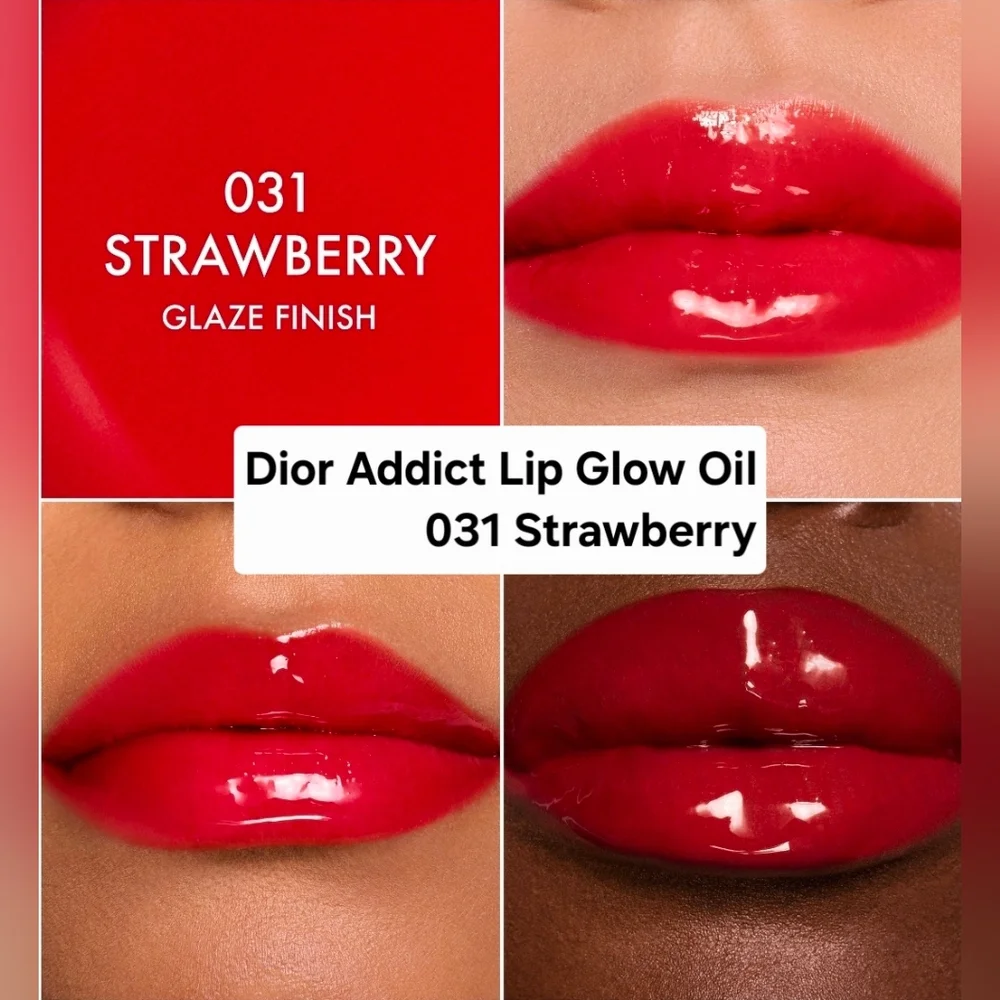 Dior Addict Lip Glow Oil 031 Strawberry. BNIB💥NEW💥